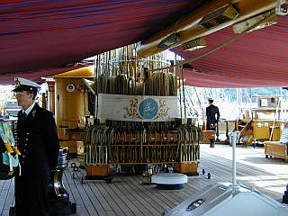 Auf der Amerigo Vespucci