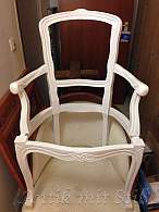 Antiker Stuhl - 2. Schritt der Restaurierung