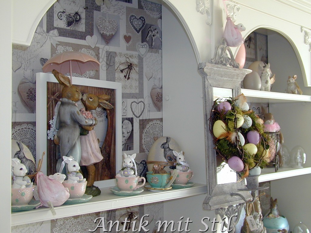 Osterhasen bei Antik mit Stil