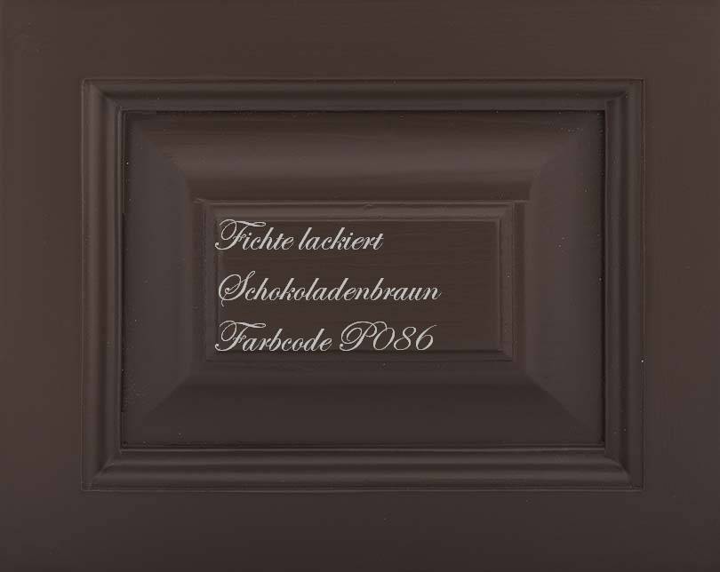 Landhausmöbel von Antik mit Stil, Ausführung Kiefer/Fichte P086 Schokoladenbraun