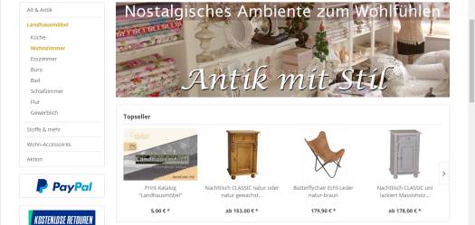 landhauswelt.de Onlineshop