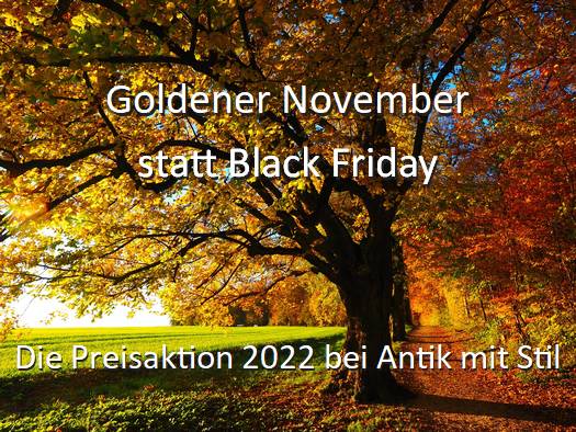 Goldener November bei Antik mit Stil