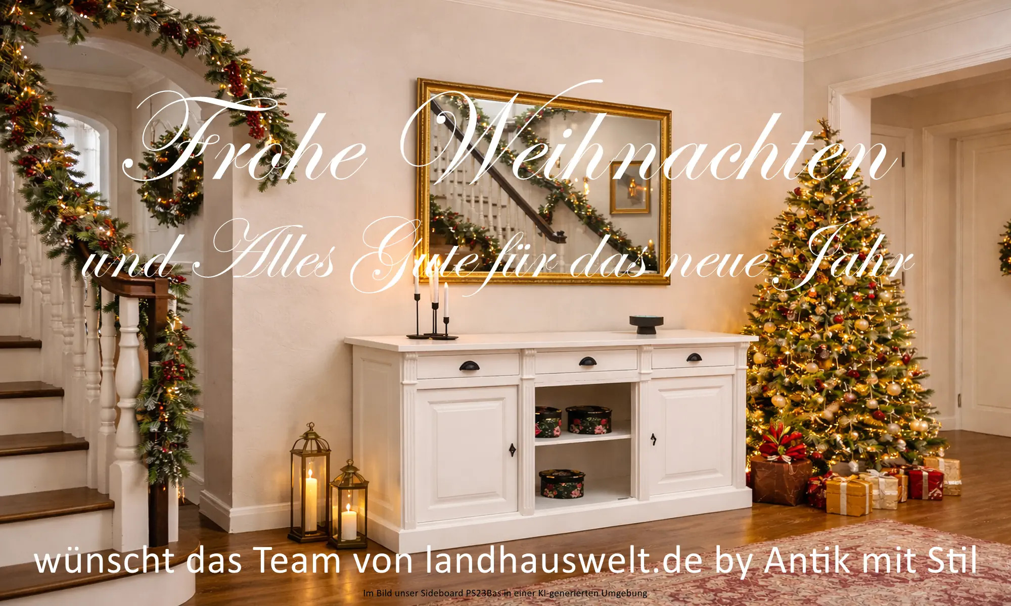 Bild: Homepagebanner mit einem Möbel von Antik mit Stil