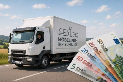 Bild - so sehen unsere Möbeltransporte aus, ohne willkürliche Verteuerung
